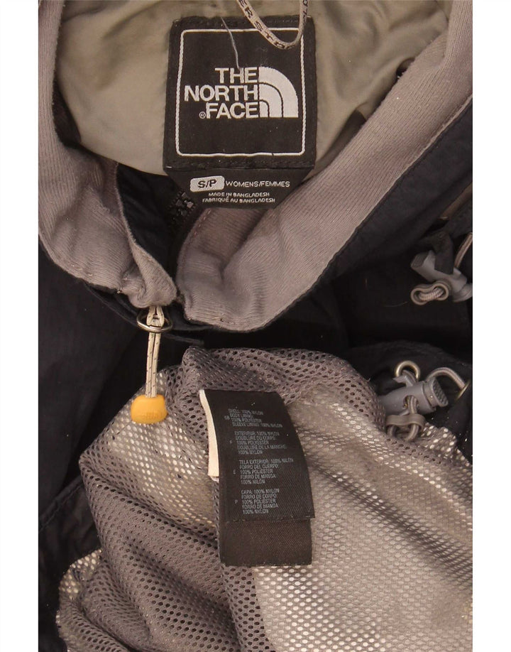 The North Face Dame Hyvent Hætte Oversized regnjakke UK 10 Small Black