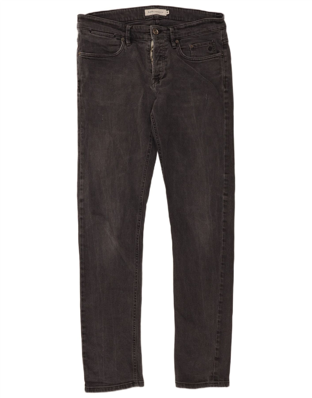 SIVIGLIA Slim Jeans til mænd W35 L34 Grå bomuld