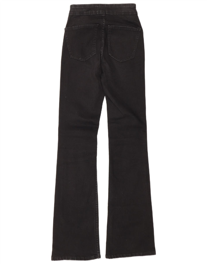 Zara Dame Flared Jeans EU 34 2XS W24 L33 Sort