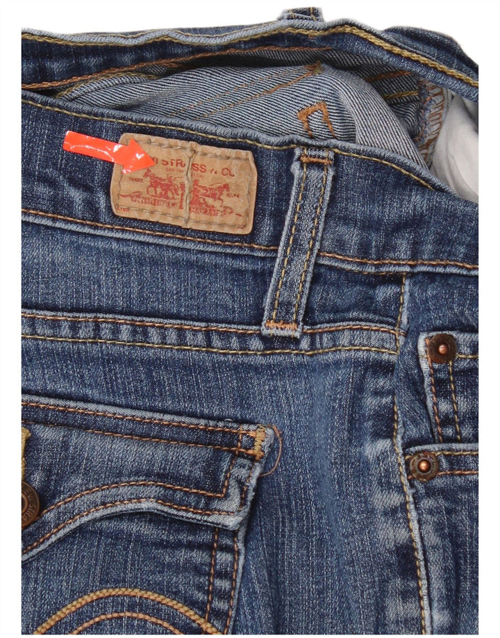 Levi's Dame 524 Super Low Skinny Jeans W36 L31 Blå