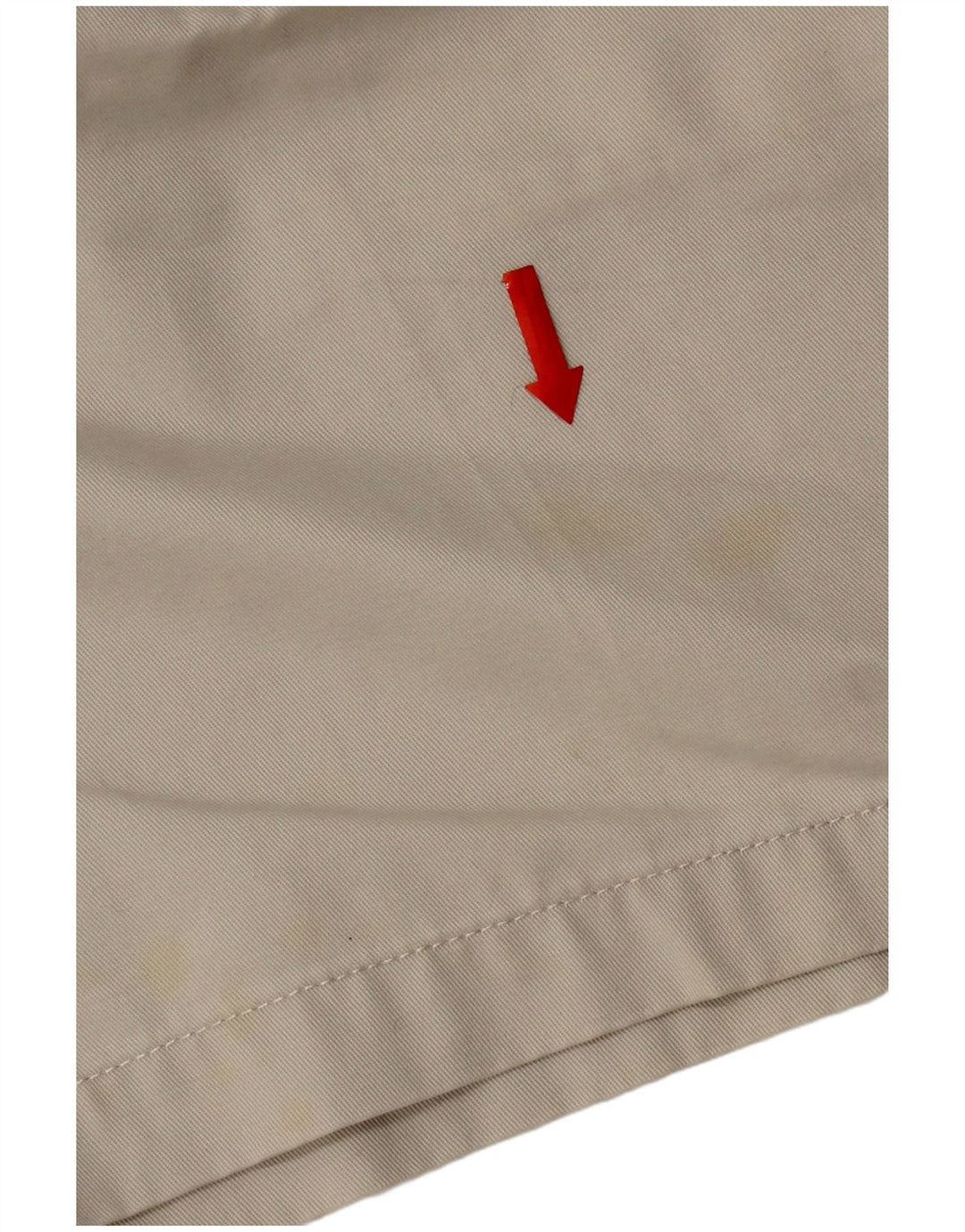 Dockers Herre Pegged Chino Shorts W42 2XL Grå Bomuld