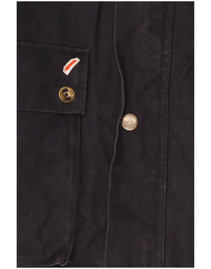 Rifle Heritage Utility Jacket UK 36 Small Navy Blue