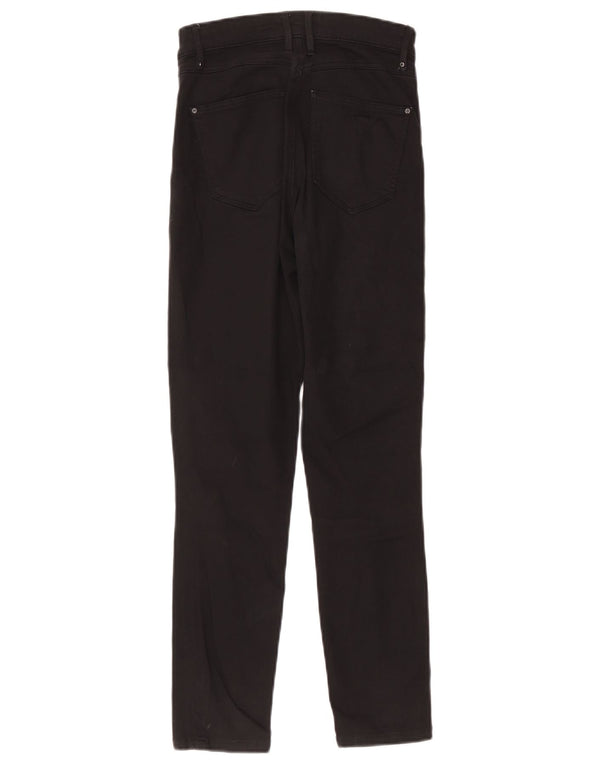 Guess Womens High Rise Skinny Jeans W25 L25 Black Cotton