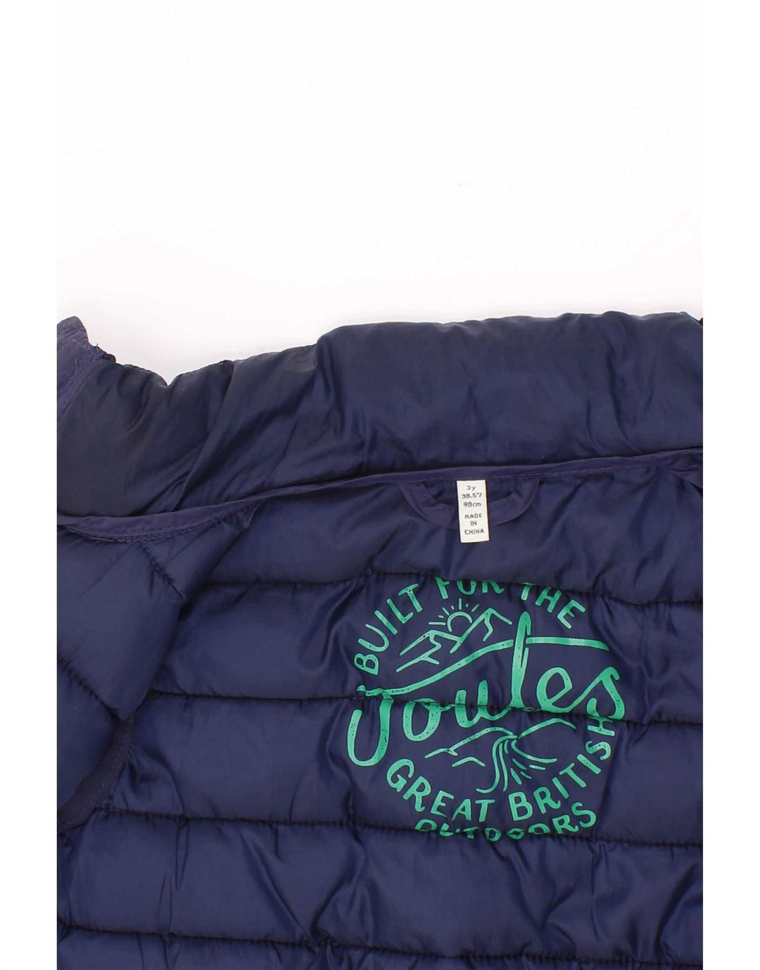 Joules Boys Polstret Gilet 2-3 år Navy Blue Polyester