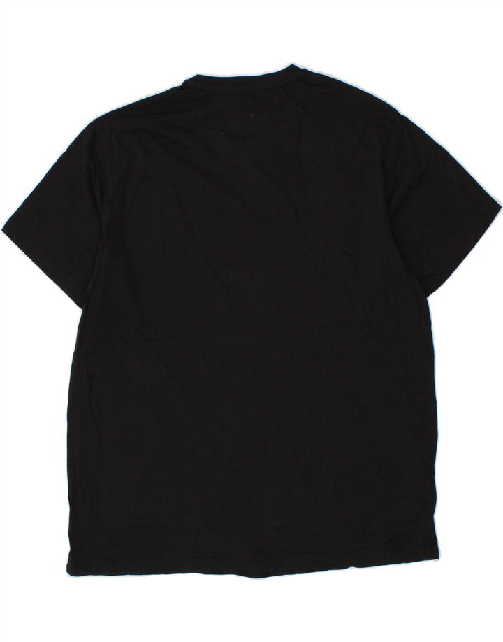 EDDIE BAUER Mens T-Shirt Top Large Black Cotton Vintage Eddie Bauer and Second-Hand Eddie Bauer from Messina Hembry 