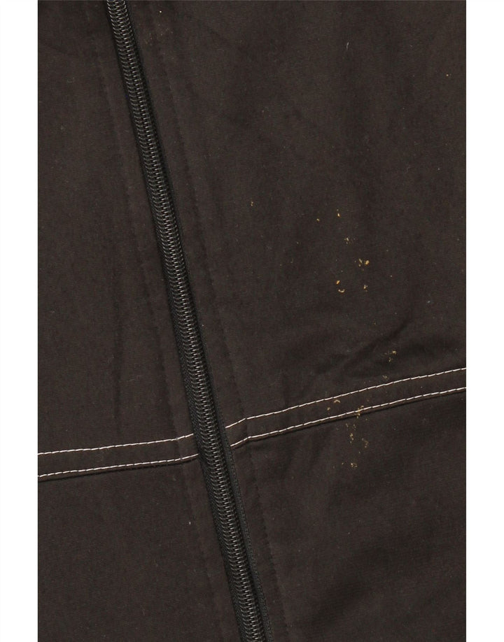 DIADORA Grafisk træningsdragt topjakke til kvinder UK 10 Small Black Colourblock