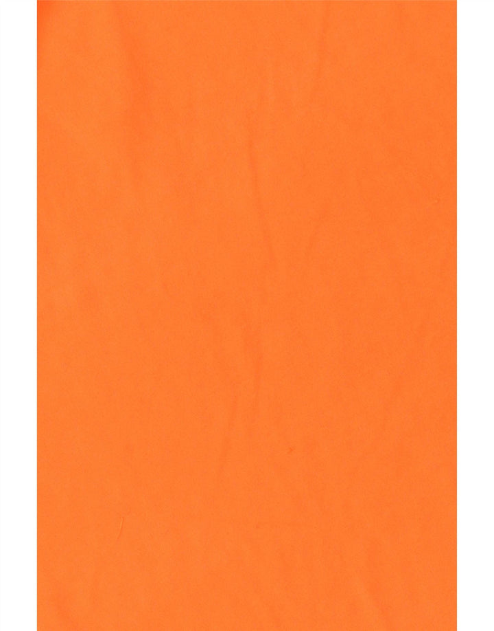 UNDER ARMOUR Drenge T-Shirt Top 11-12 År Stor Orange Polyester