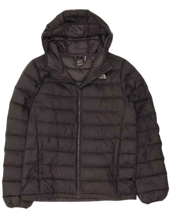 Adidas hættejakke til kvinder UK 18 XL sort polyester