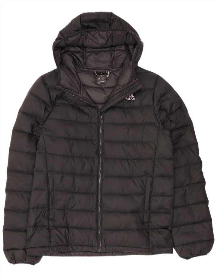 Adidas hættejakke til kvinder UK 18 XL sort polyester