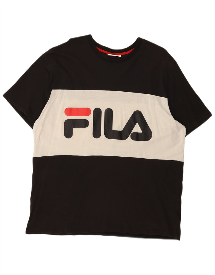 Herre grafisk T-shirt top XL