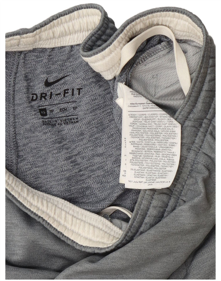 Nike Herre Dri Fit træningsdragt Bukser Jogger XS Grå Colourblock Polyester