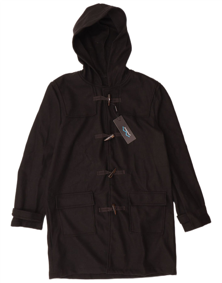 Dame Hooded Duffle Coat UK 20 2XL Sort