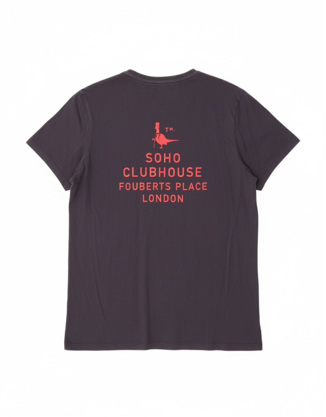 JACK WILLS Mens Soho Graphic T-Shirt Top Small Navy Blue