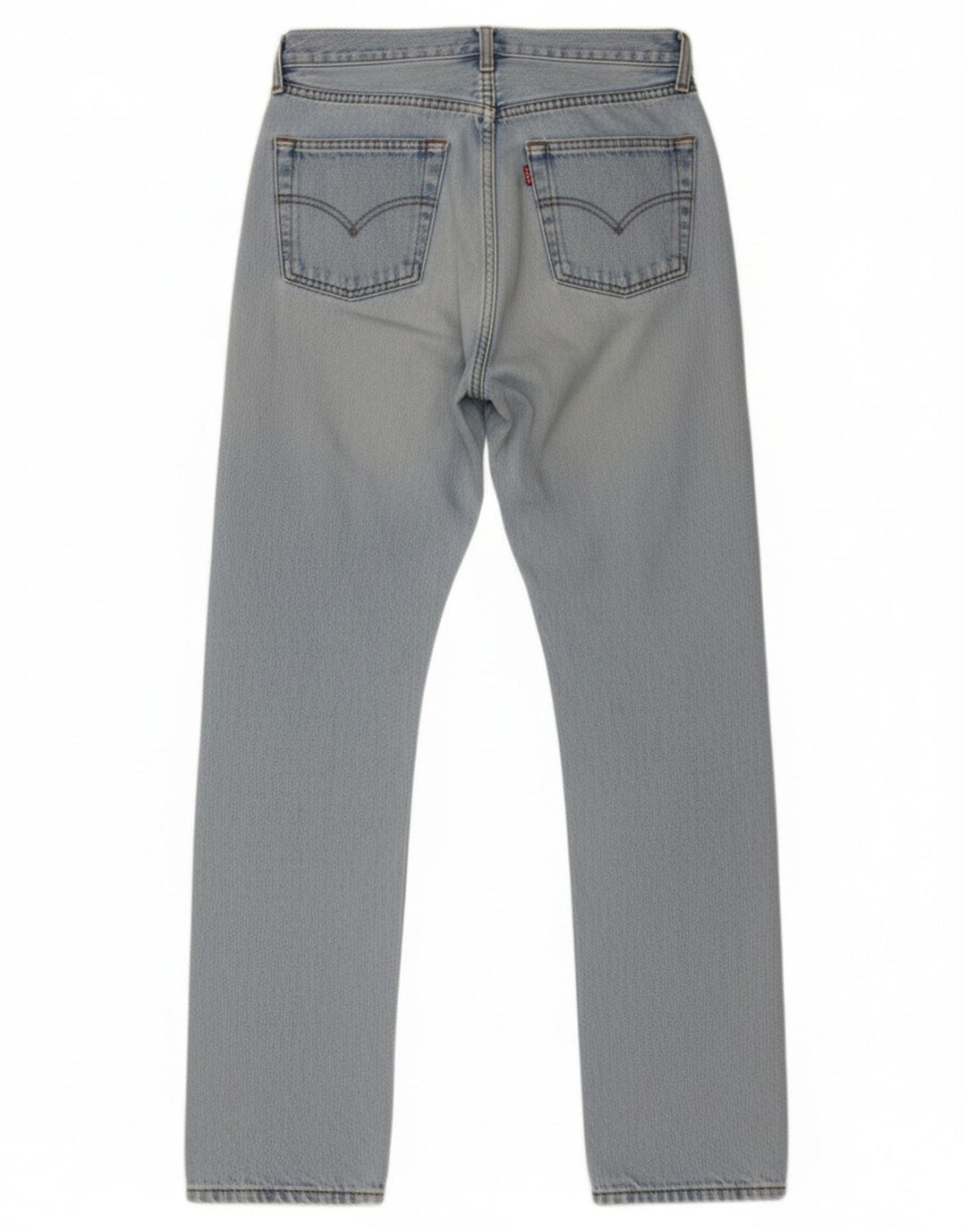 Levi's Herre 501 Straight Jeans W29 L32 Blå