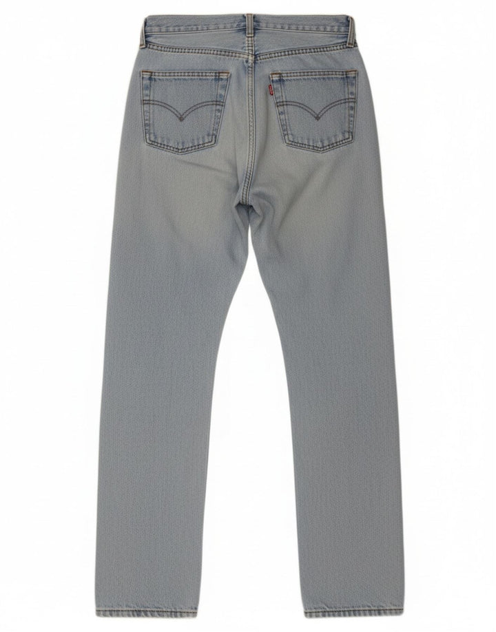 Levi's Herre 501 Straight Jeans W29 L32 Blå