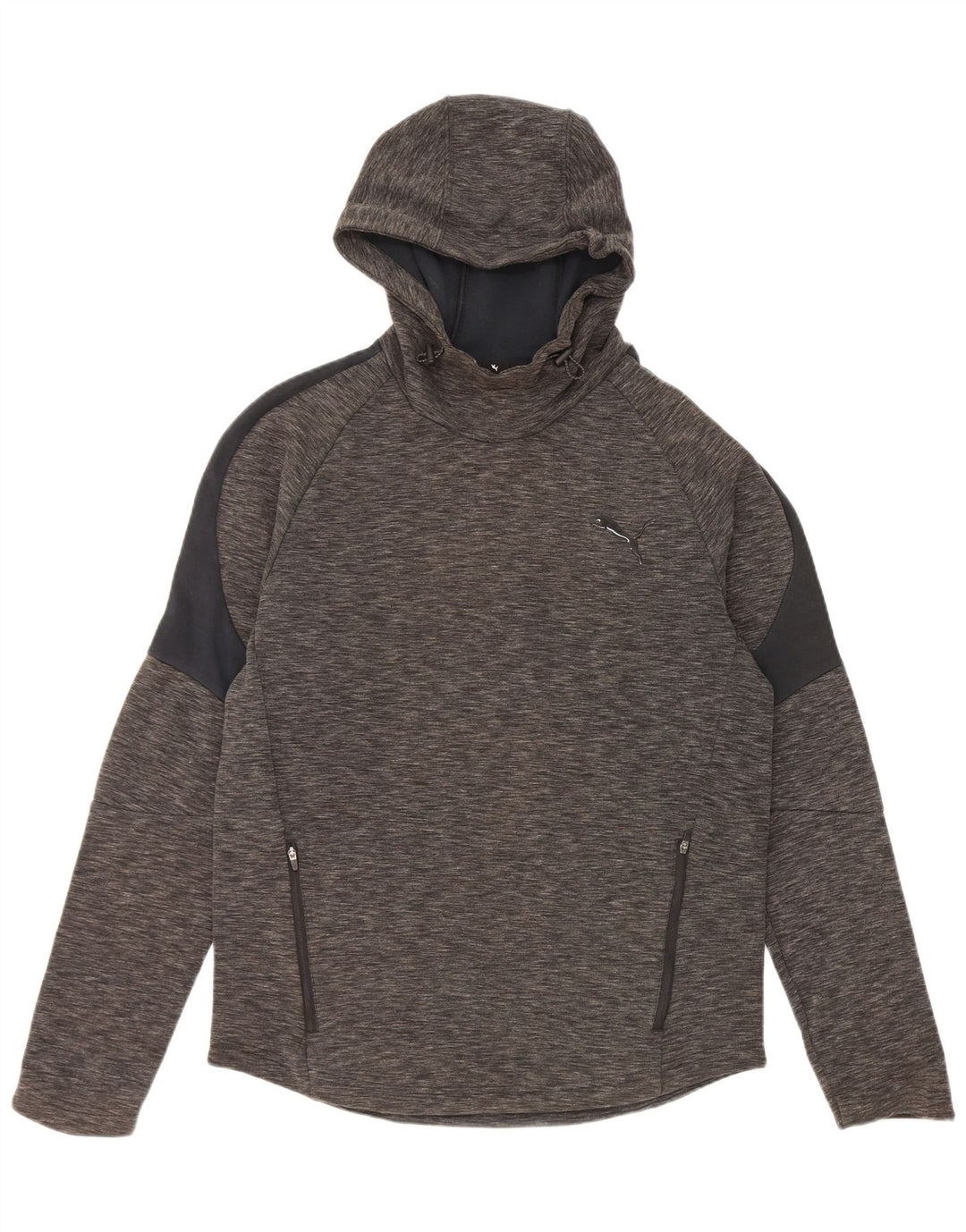 Puma Herre hættetrøje Jumper Medium Grey Flecked Bomuld