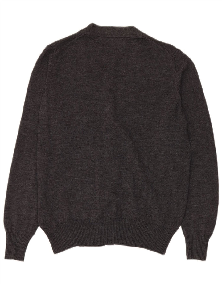 Zara herre cardigan sweater mellemgrå