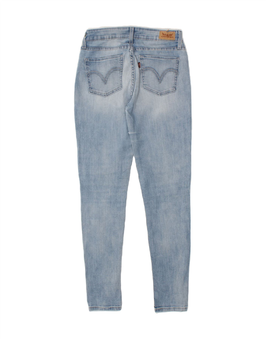 LEVI'S Womens Legging Skinny Jeans W29 L30 Blue Cotton Vintage Levi's and Second-Hand Levi's from Messina Hembry 