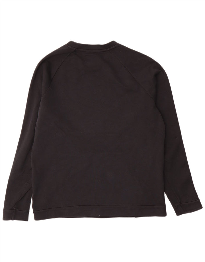 Nike Mens Sweatshirt Jumper Medium Black Cotton