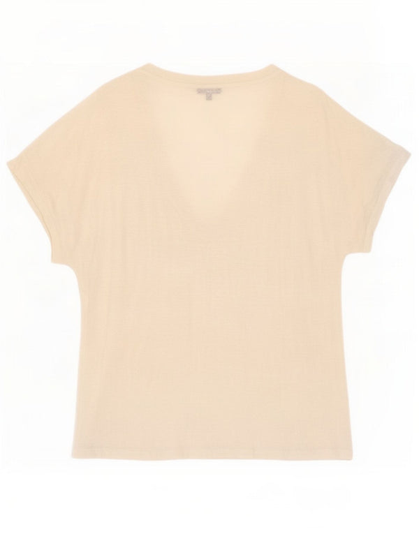 Massimo Dutti Womens T-Shirt Top UK 14 Medium White