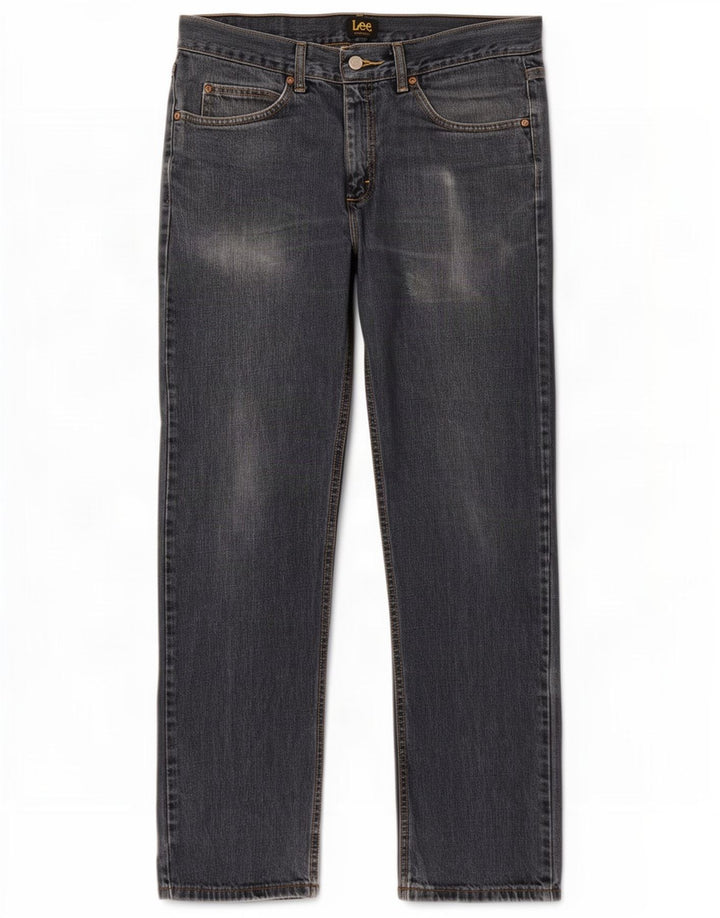 Lee Straight Jeans til mænd W32 L32 blå bomuld