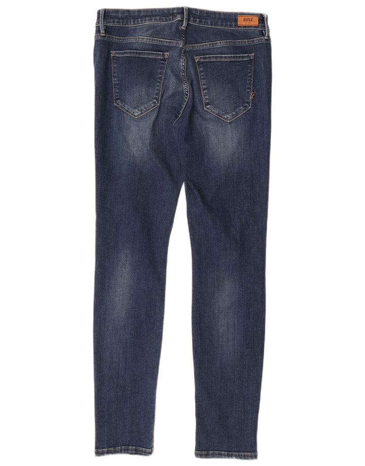 Rifle Dame Skinny Jeans W30 L30 Blå Bomuld