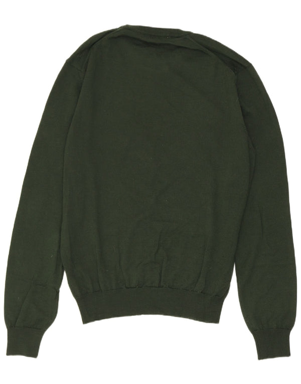 Calvin Klein Jeans Herre Crew Neck Jumper Sweater Large Khaki Wool