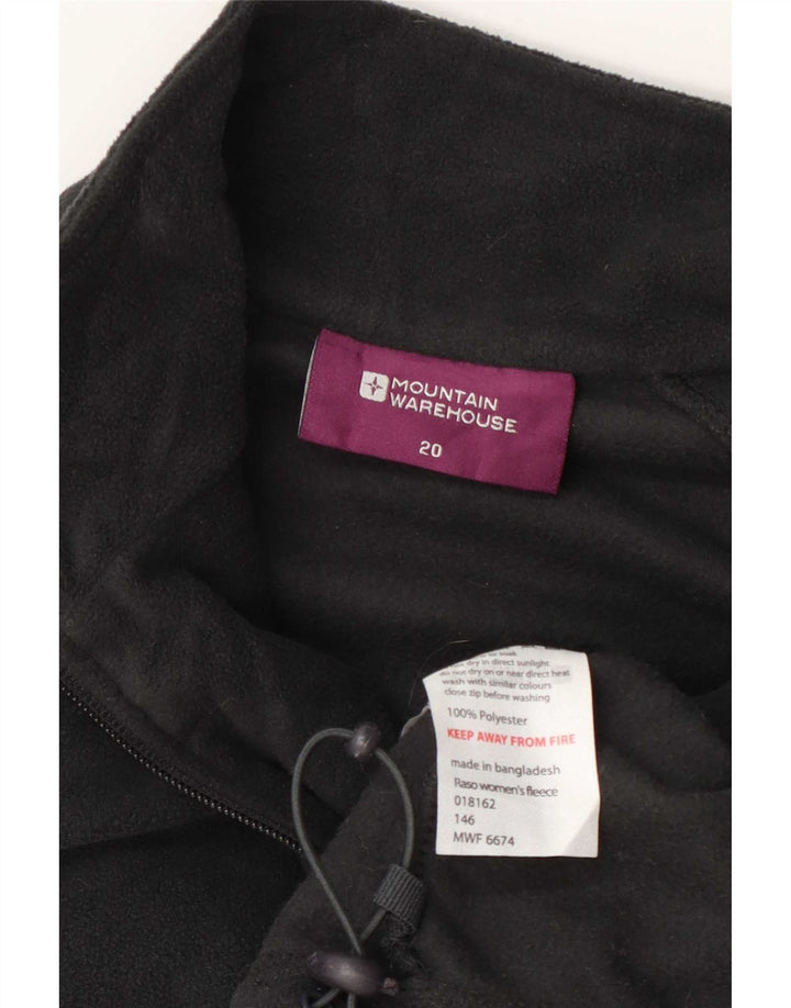 Mountain Warehouse Dame Fleecejakke UK 20 2XL Grå Polyester