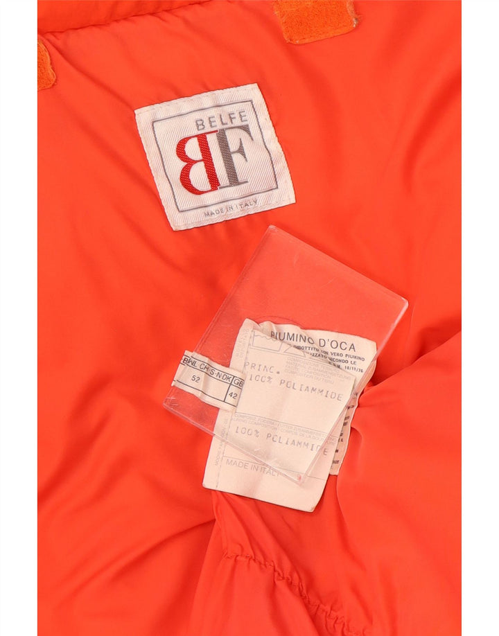 Belfe Polstret Herrejakke UK 42 XL Orange Polyamid