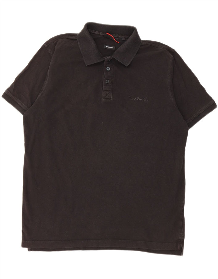Pierre Cardin Herre Regular Fit Polo Shirt Medium Sort Bomuld