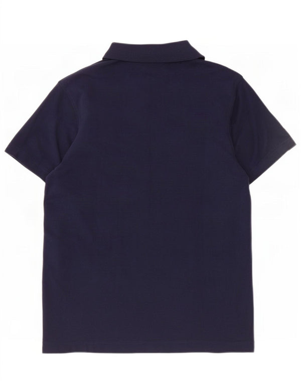 Lacoste herre poloshirt størrelse 4 Medium marineblå bomuld