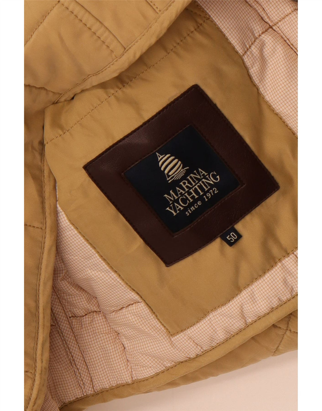 Marina Yachting Herre Quiltet Gilet IT 50 Large Beige