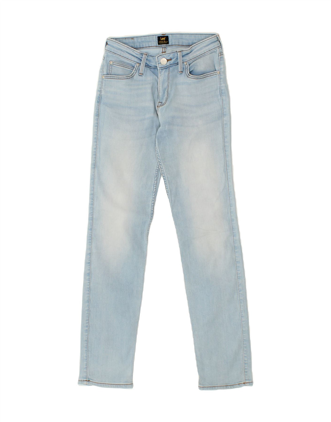 LEE Womens Marion Straight Jeans W27 L31  Blue Cotton Vintage Lee and Second-Hand Lee from Messina Hembry 