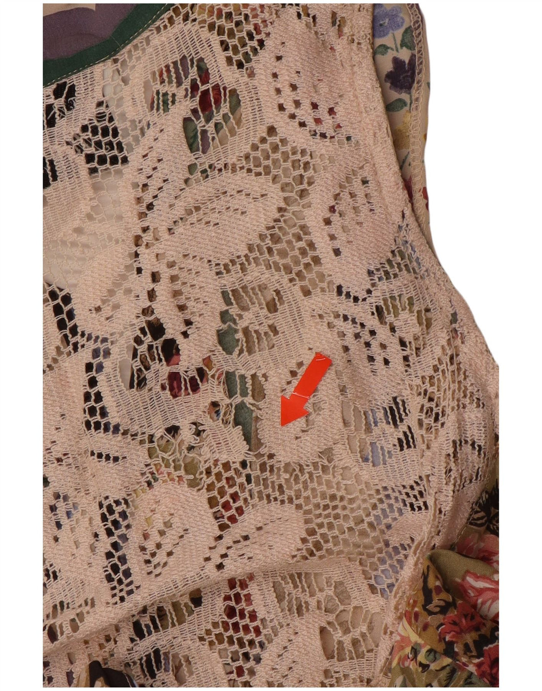 MASTRO MODA skjortekjole til kvinder UK 12 Medium Multicolored Floral