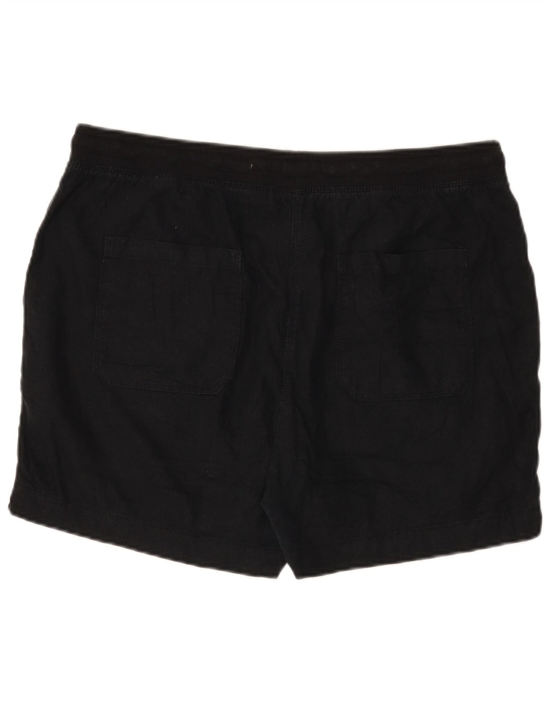 Marks & Spencer Chino Shorts til kvinder UK 16 Large W36 Black Linen