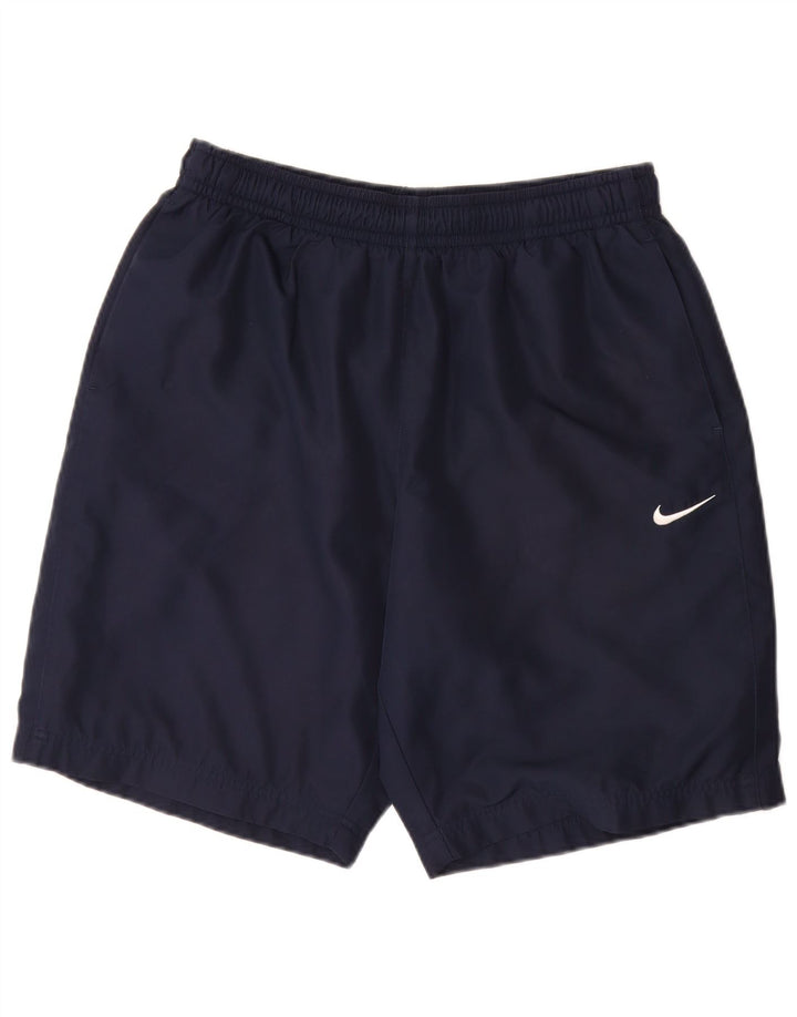 NIKE Sportshorts til mænd store marineblå polyester