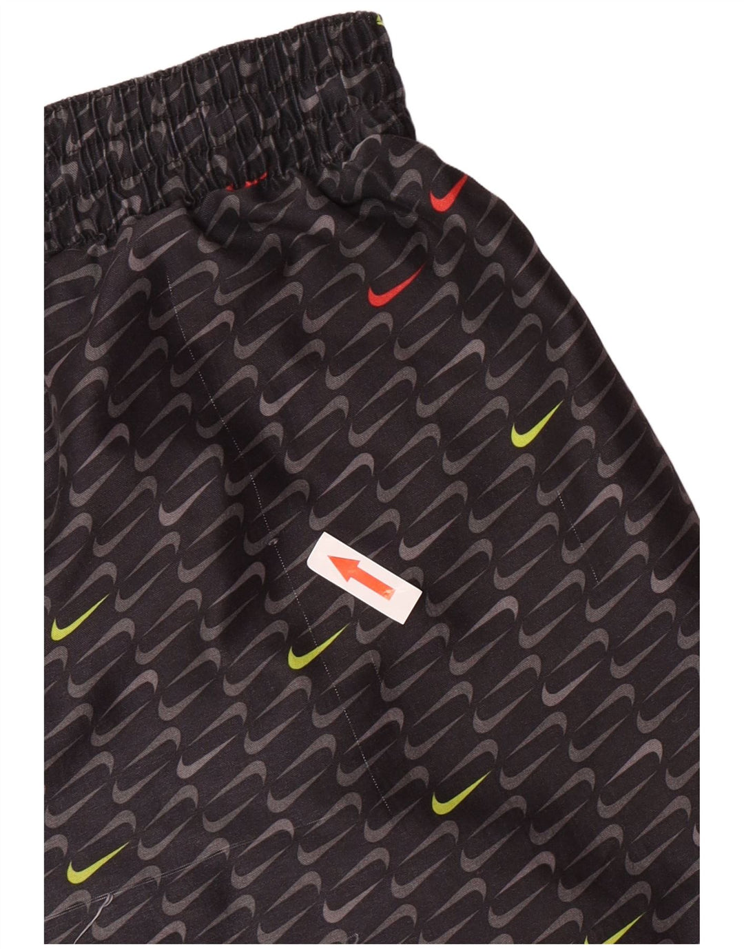 Nike grafiske badeshorts til mænd, store, grå
