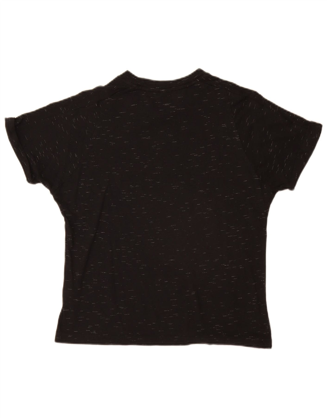 Adidas Grafisk T-shirt top til kvinder DK 12 Medium Sort Flecked