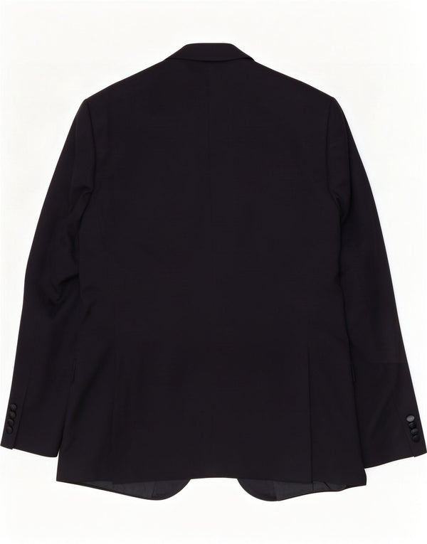 Marks & Spencer Herre lang 2-knaps blazerjakke UK 42 XL Navy Blue