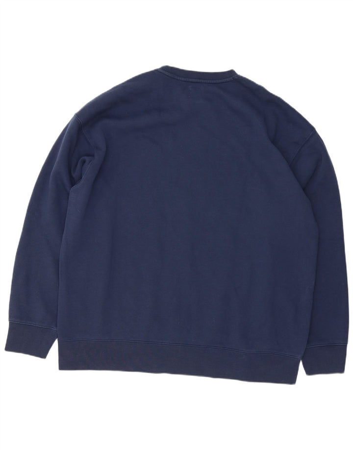 Levi's Herre Relaxed Graphic Sweatshirt Jumper XL Navyblå Bomuld