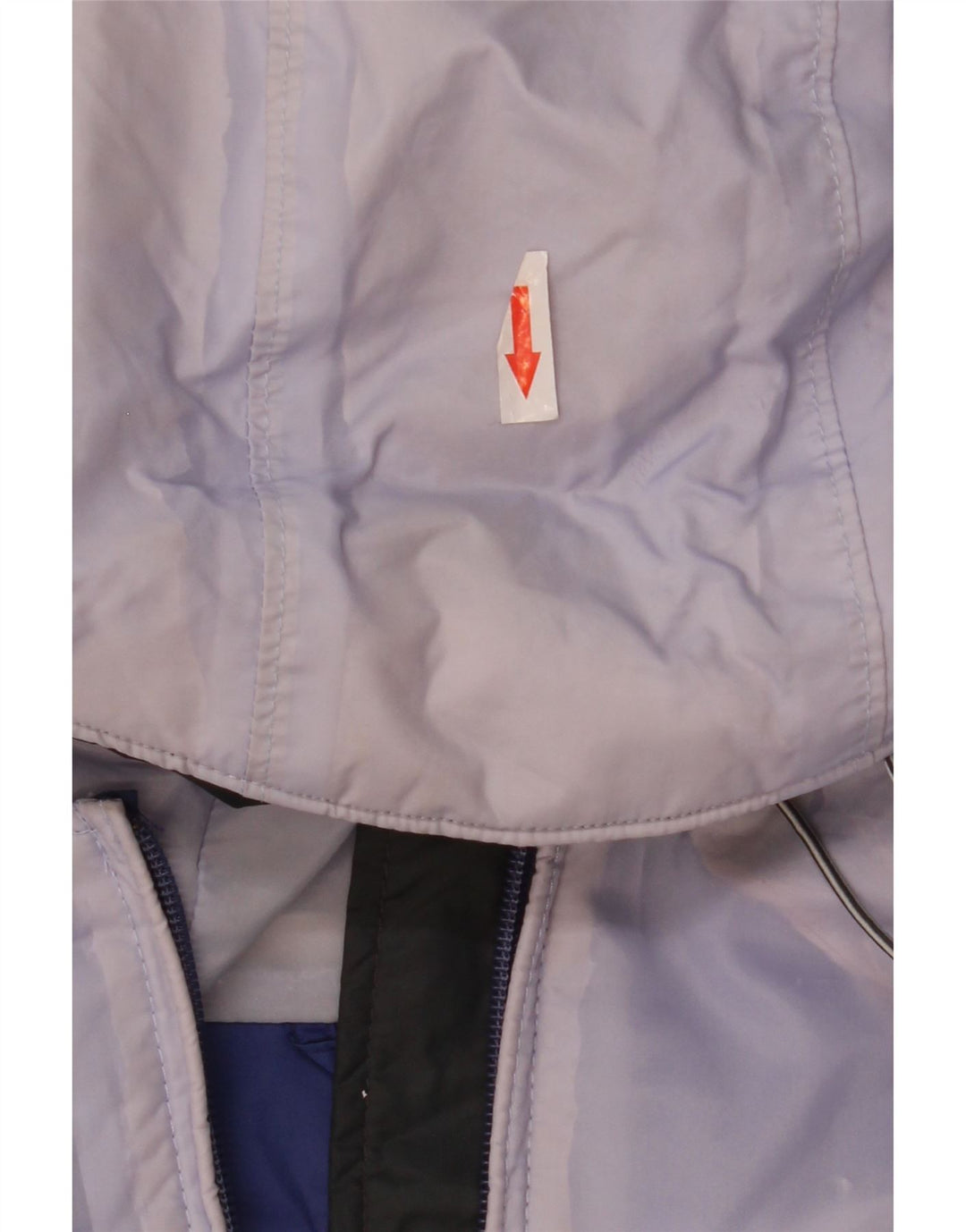 Columbia Womens Omni-Tech Regnjakke med hætte UK 14 Medium Blue Colourblock