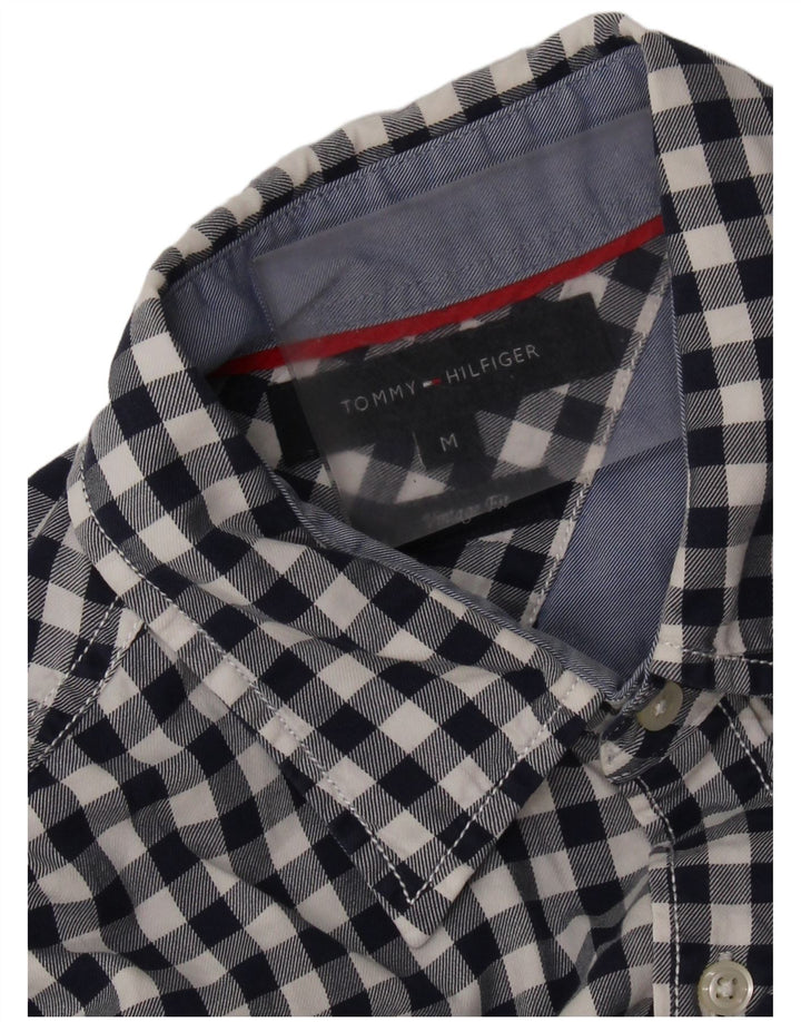 TOMMY HILFIGER Herre Vintage Fit Flanellskjorte Medium Sort Gingham