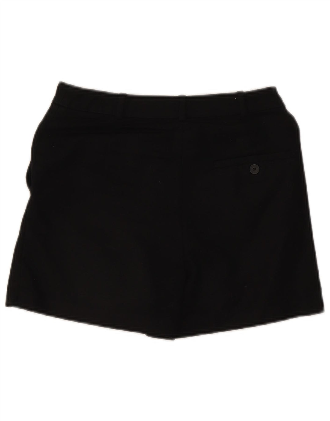 Zara Chino Shorts til kvinder XS W24 Sort bomuld