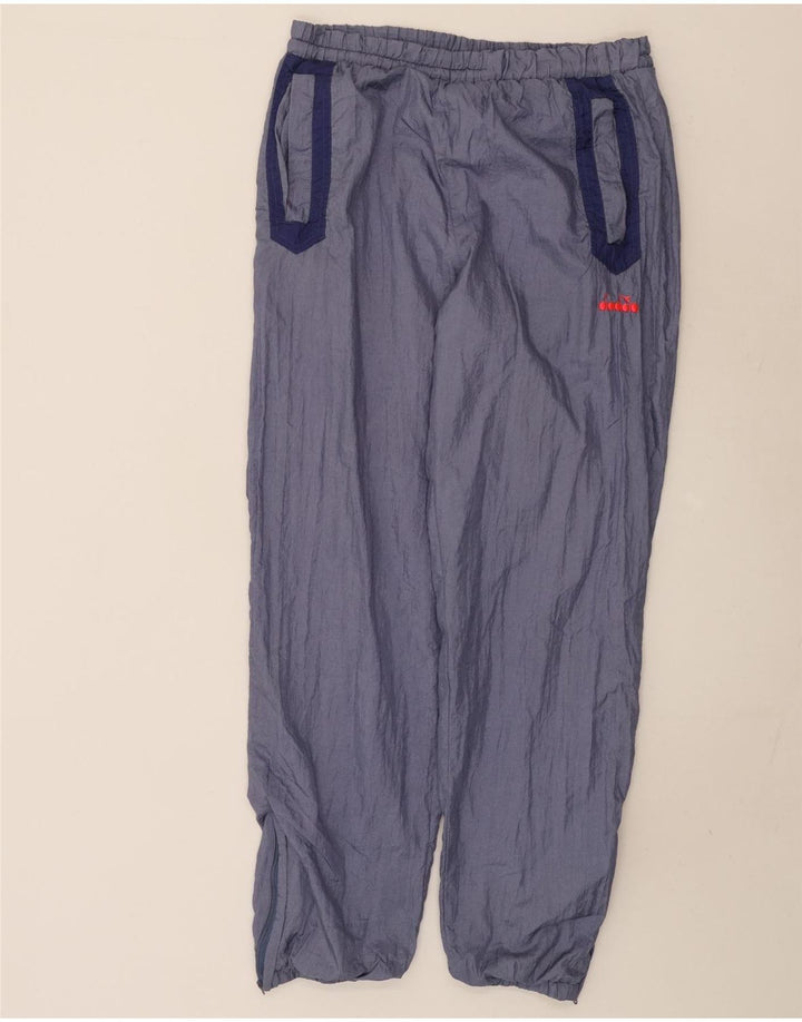 Diadora Graphic Full Tracksuit Large Marineblå Colourblock