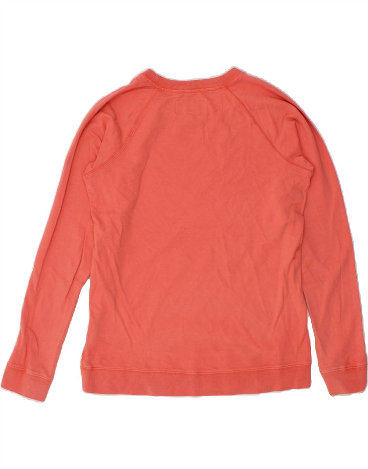 JACK WILLS Womens Classic Fit Sweatshirt Jumper UK 12 Medium Red Cotton Vintage Jack Wills and Second-Hand Jack Wills from Messina Hembry 