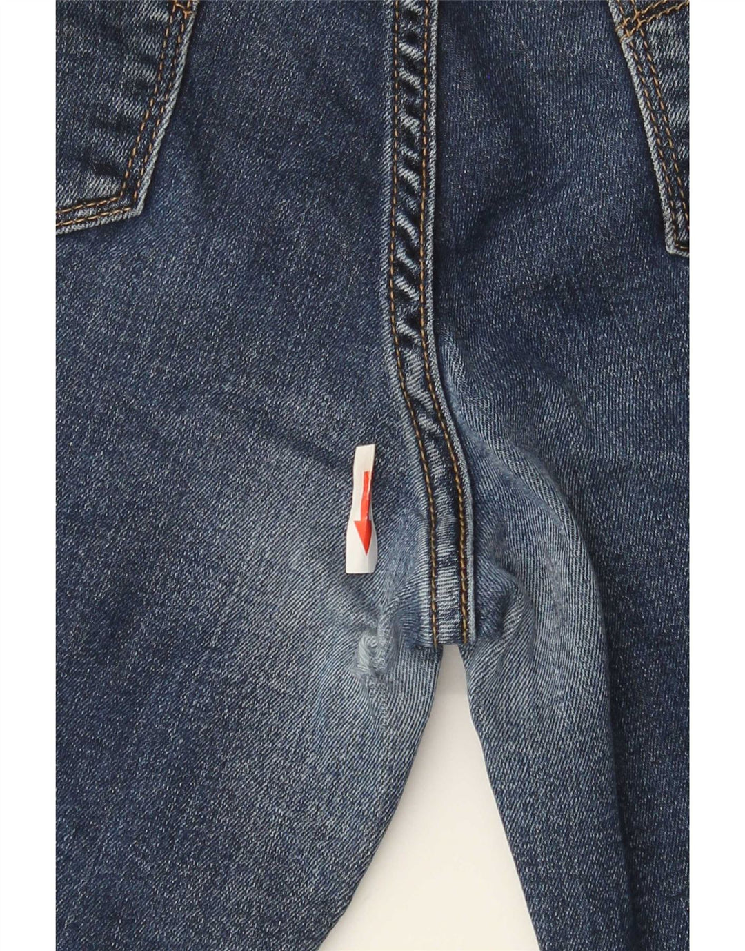 Levi's Dame 712 Slim Jeans W27 L30 Blå Lyocell