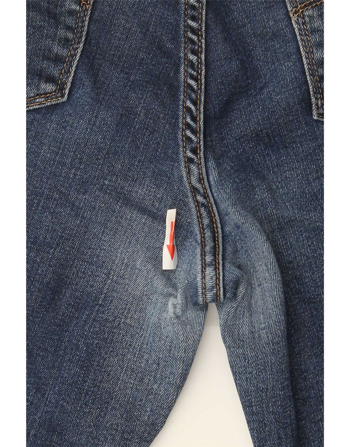 Levi's Dame 712 Slim Jeans W27 L30 Blå Lyocell