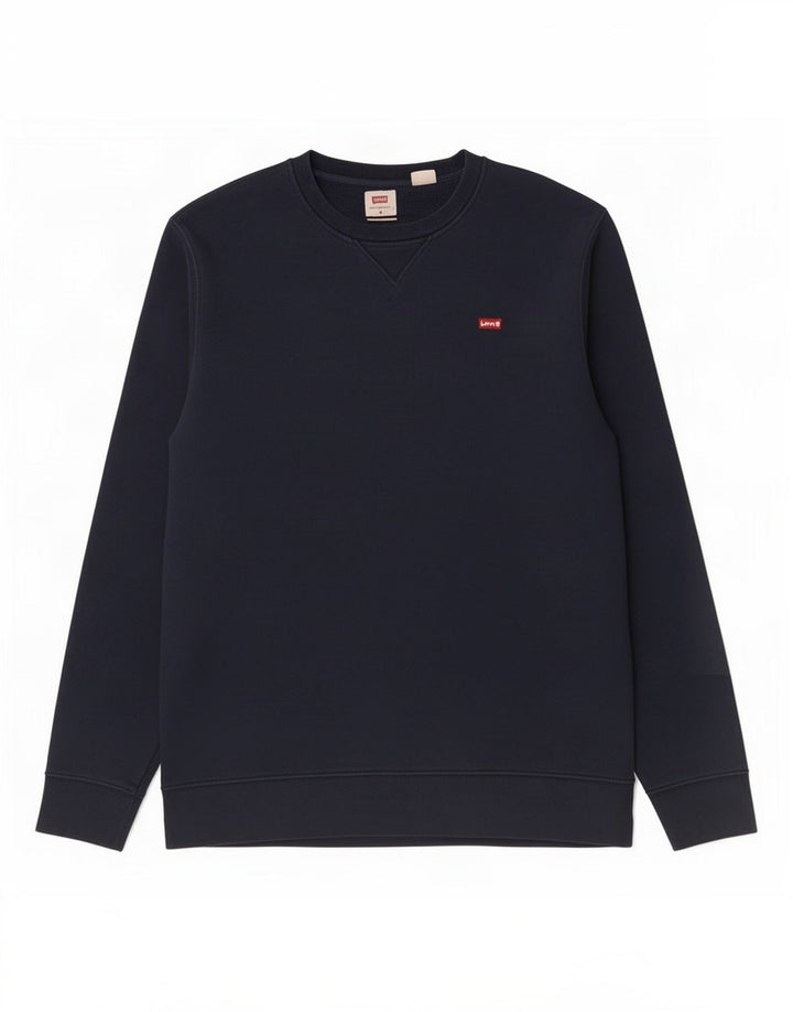 Levi's Herre sweatshirt Jumper Medium Navyblå Bomuld