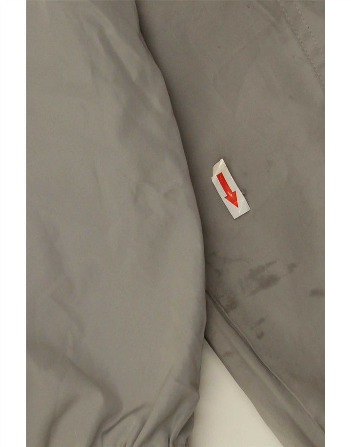 Marks & Spencer Bomber Jacket UK 40 Stor Grå Polyester til mænd