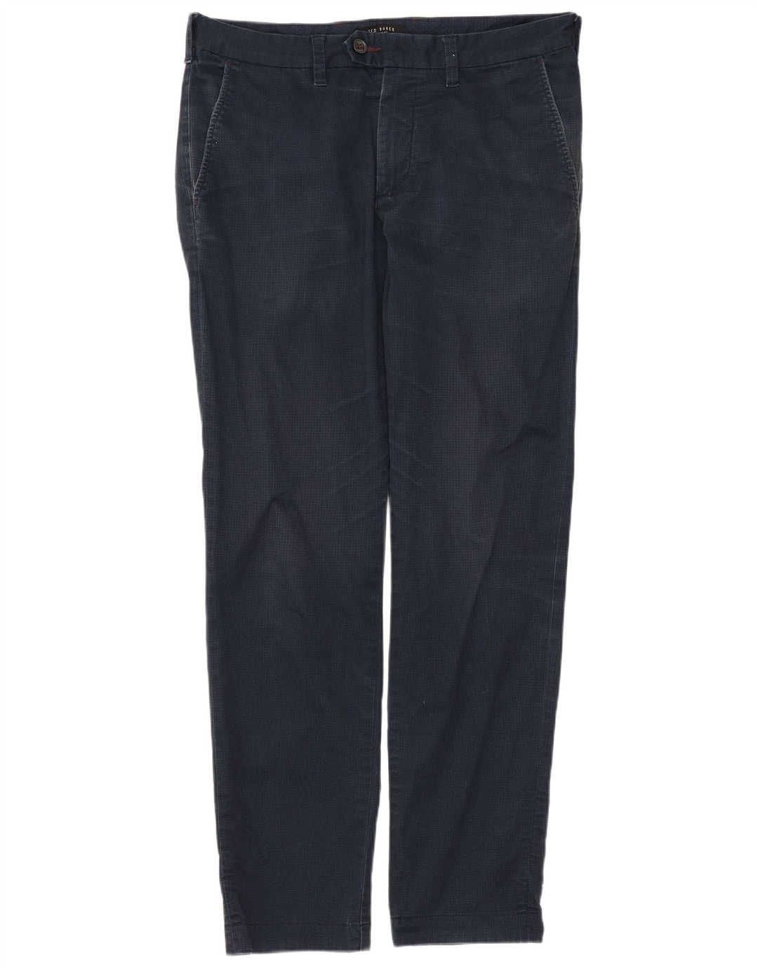 Ted Baker Herre Slim Suit Bukser W30 L29 Marineblå Bomuld